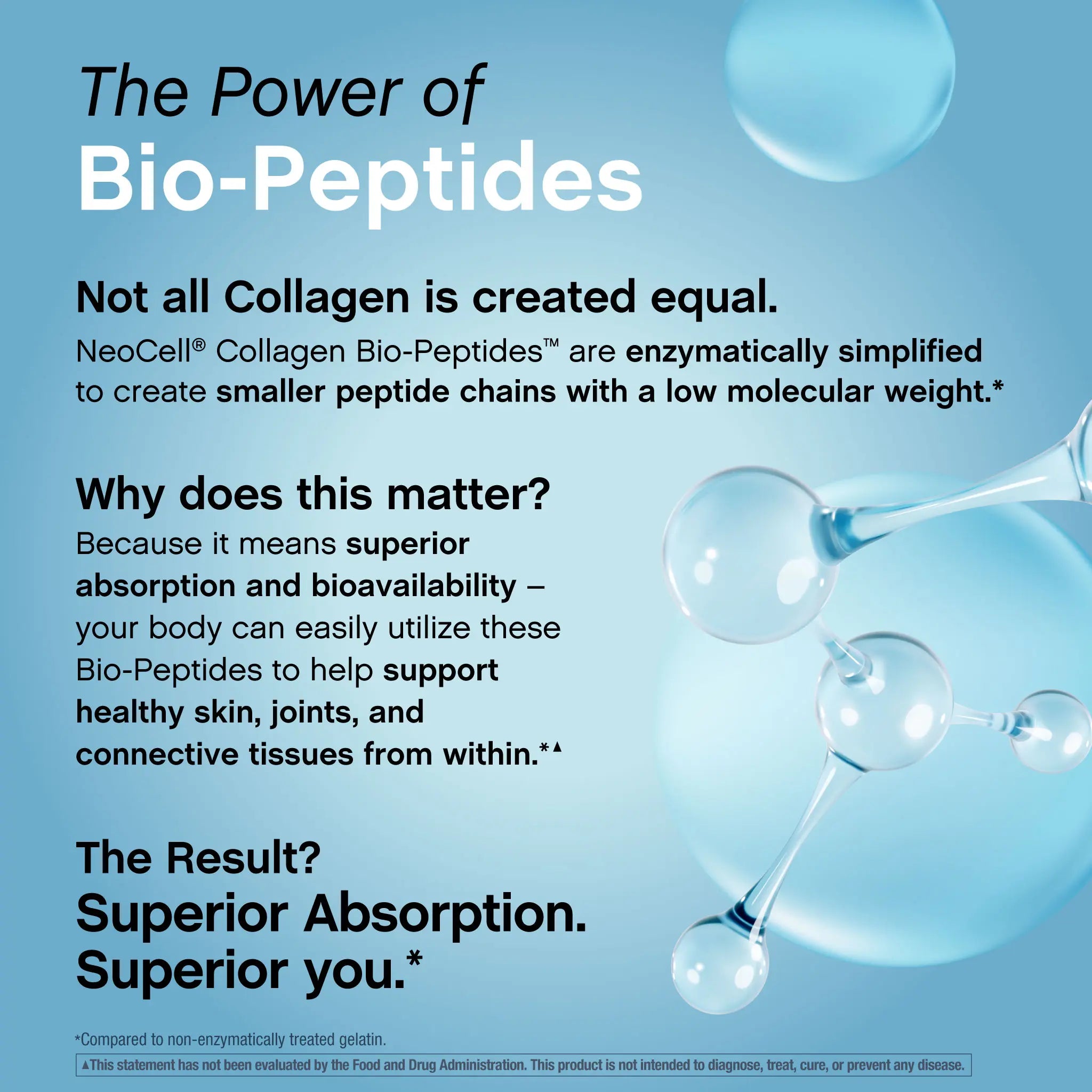 Inside & Out Collagen Bundle: Neocell Collagen Bio-Peptides Powder 20Oz & Collagen Peptides Serum