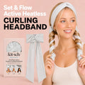 Kitsch Heather Gray Set & Flow Active Curling Headband
