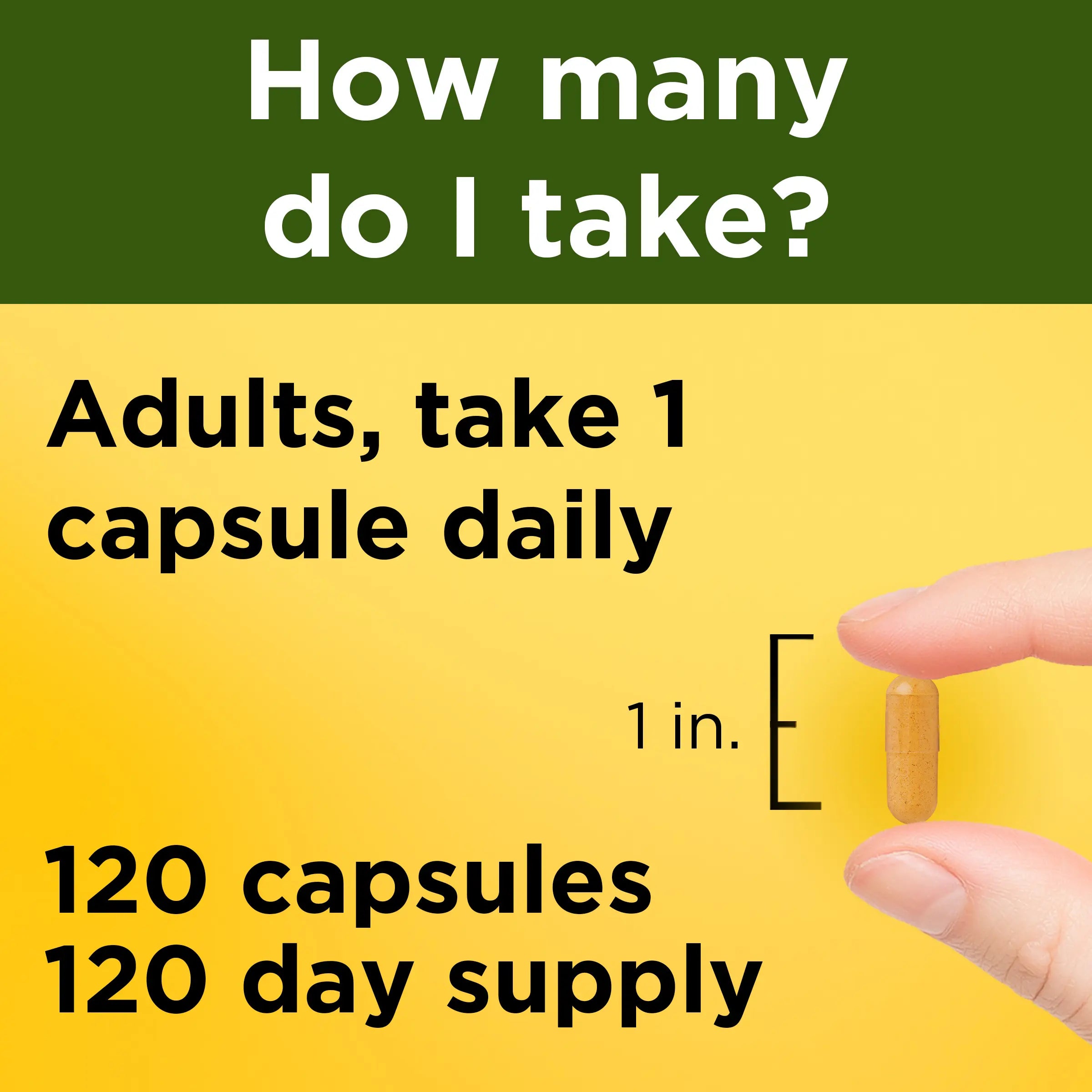 500 Mg Turmeric Curcumin Capsules