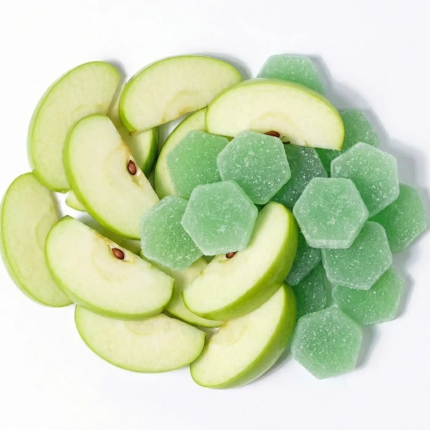 Sour Green Apple Creatine Monohydrate Gummies - 45 Count Daily Supplement Natural Supplements
